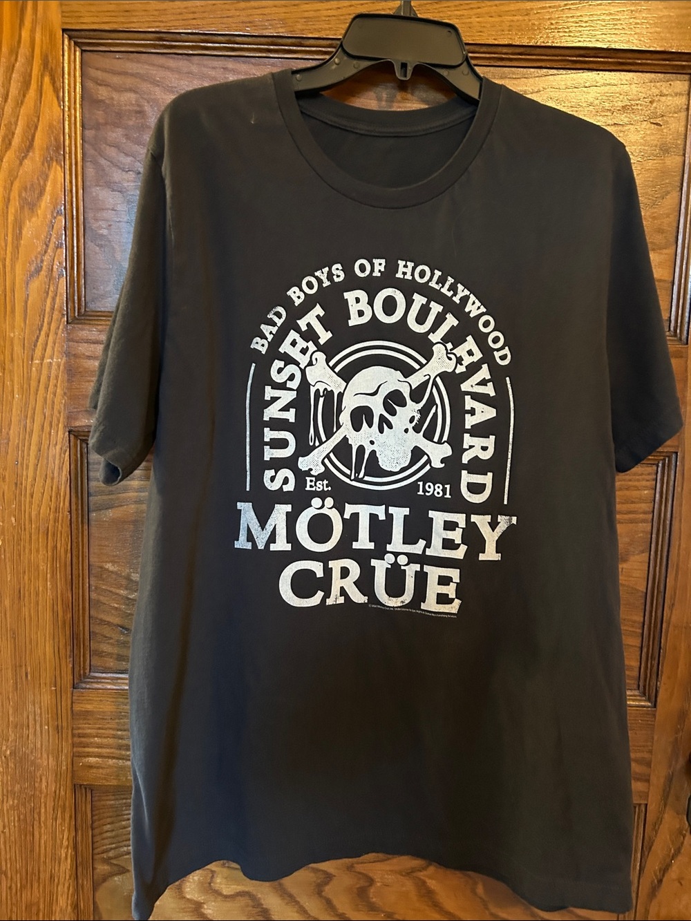 Sunset Boulevard Black Graphic Tee